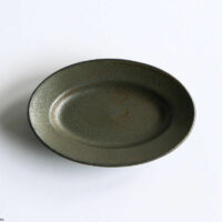 tough Oval Plate S / olive