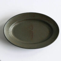 tough Oval Plate M / olive