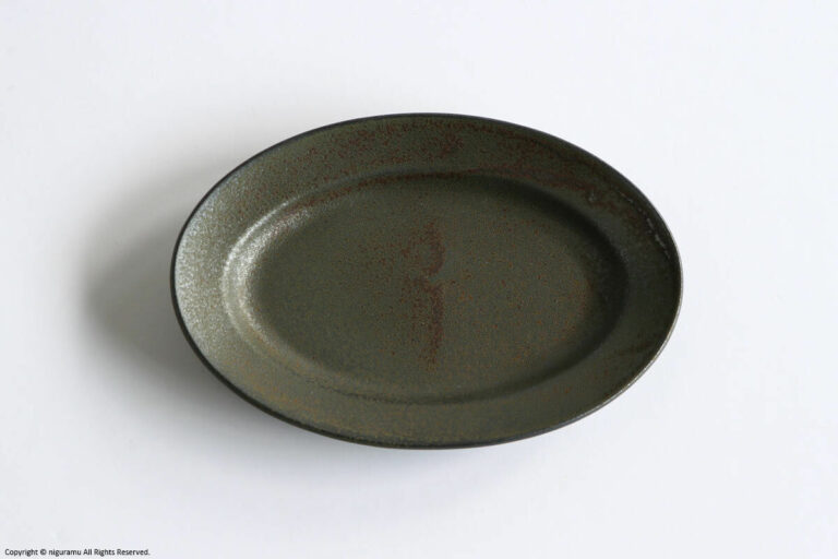 tough Oval Plate M / olive