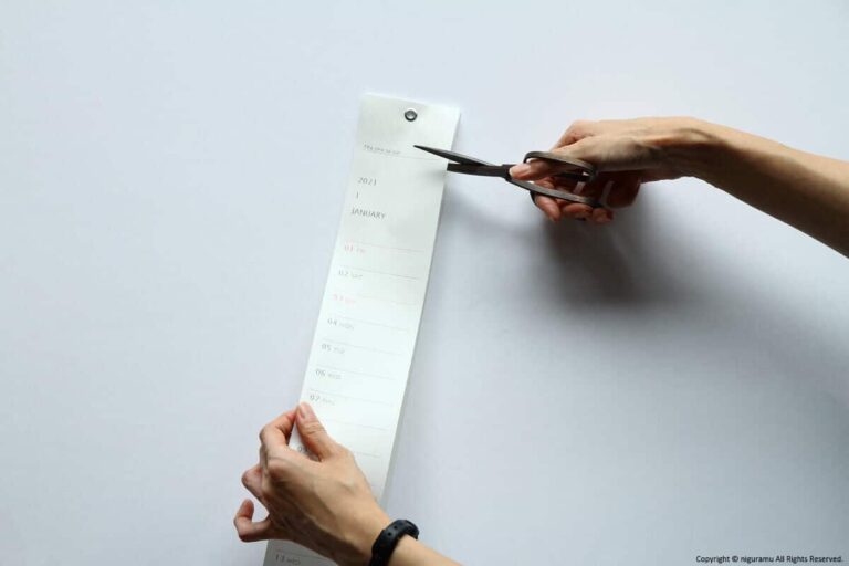 receipt calendar