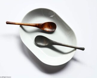 Wooden Japanese spoon / Urushi