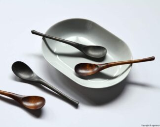 Wooden Japanese spoon / Urushi