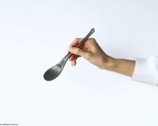 Hold "Wooden Japanese spoon / Urushi-Gray"