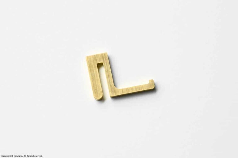 Tool hook, type-L / Brass