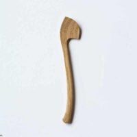 Wooden Jam spoon (Left-handed) / Chestnut tree