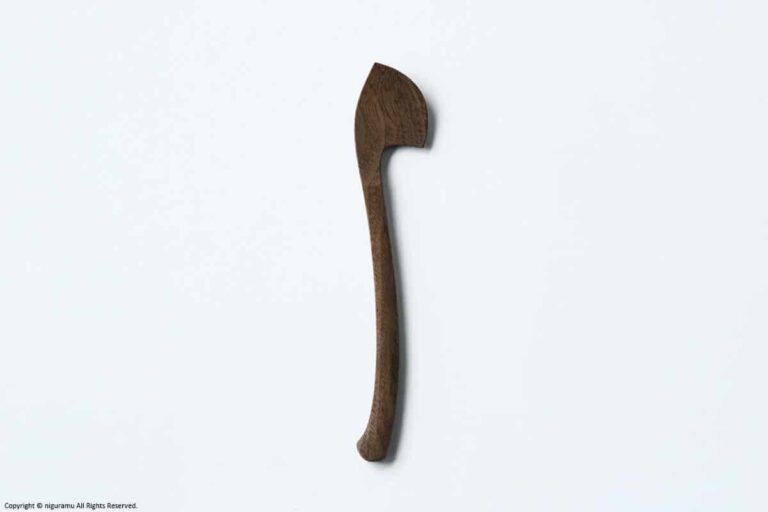 Wooden Jam spoon (Left-handed) / Black walnut