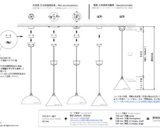 Pendant lamp HEMISPHERE | FUTAGAMI | niguramu