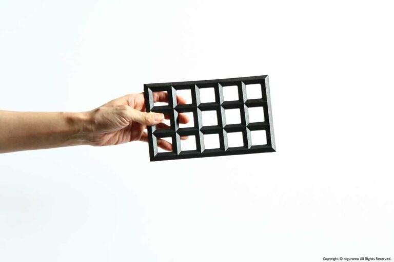Pot stand, Lattice Rectangle-L