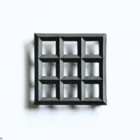 Pot stand, Lattice Square