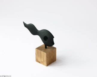 Ornament, Tadpole (with wooden base) - Image 2
