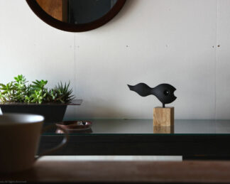 Ornament, Tadpole (with wooden base) - Image 6