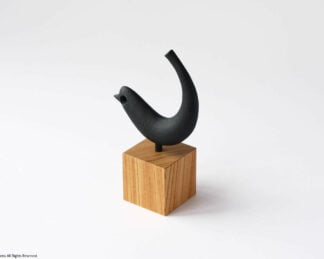 Ornamental, Bird-U (with wooden base) - Image 3