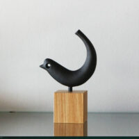 Ornamental, Bird-U (with wooden base)