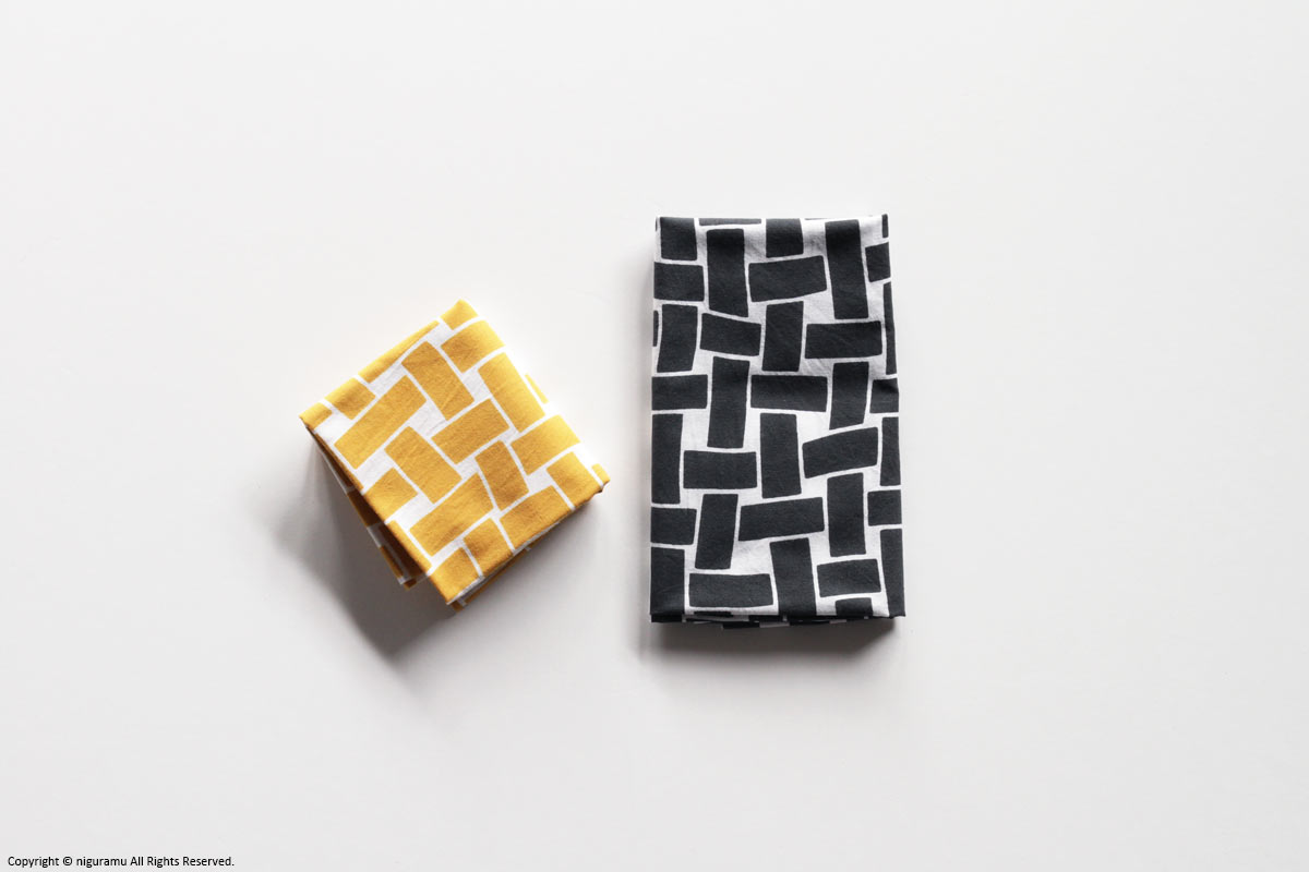 手ぬぐい, 平織