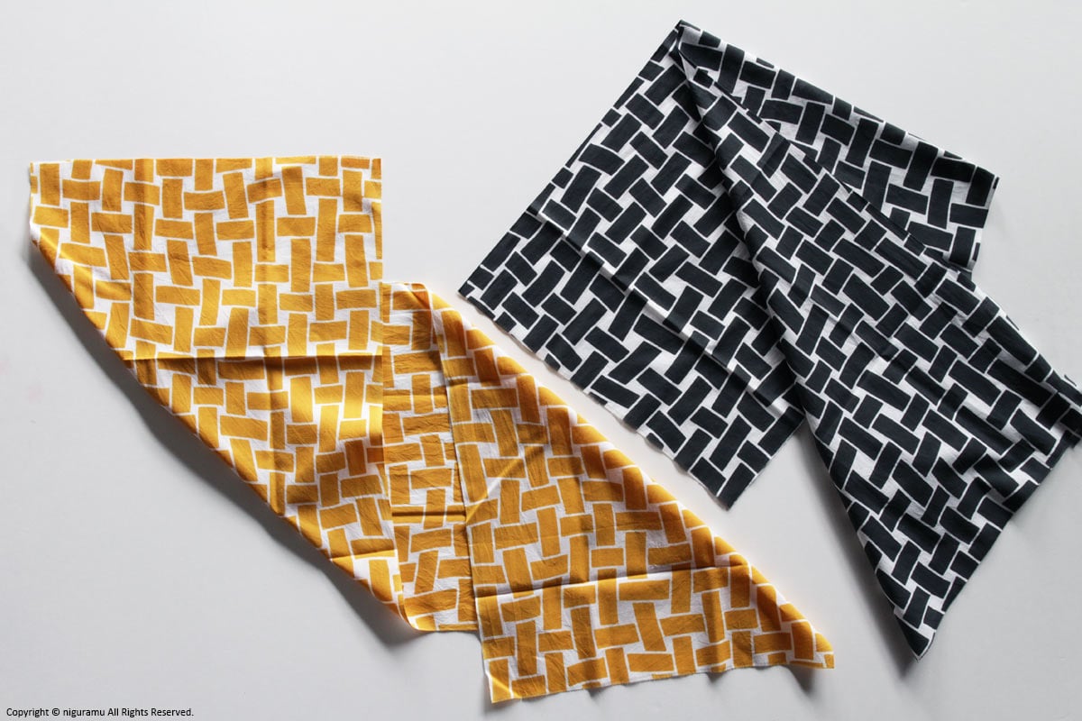 手ぬぐい, 平織