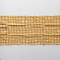 Japanese towel, PLAIN WEAVE / golden yellow