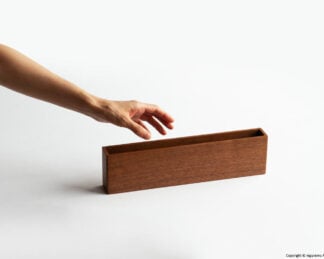 Letter rack / walnut