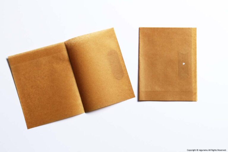 Wax Paper BookCover / brown