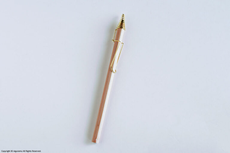 TSUKUSHI pencil cap / gold