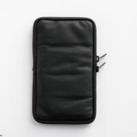 TSUKUSHI pen case, leather / Black