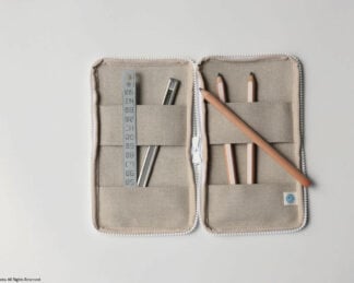 つくしペンケース、他ボールペン、シャーペンセット つくし文具店