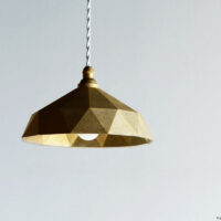 Pendant lamp MYOJO, Large / Gold-ihada