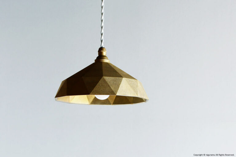 Pendant lamp MYOJO, Large / Gold-ihada