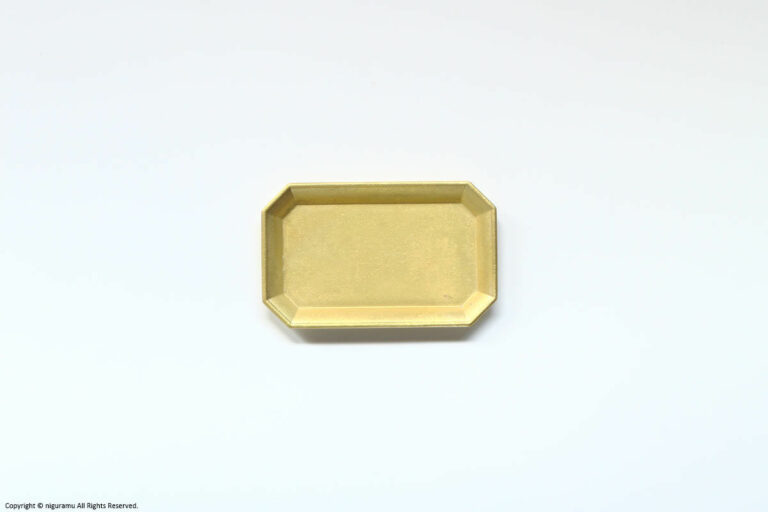 Stationary tray, medium / Gold-ihada