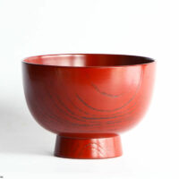 Zelkova Long-Life Bowl, LL / Urushi Red