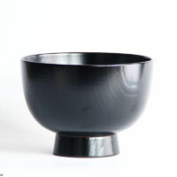 Zelkova Long-Life Bowl, LL / Urushi Black