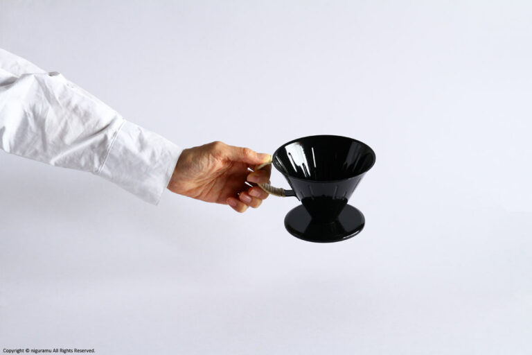 tsubame-RATTAN Coffee dripper, 4.0 / black