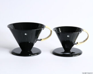 tsubame-RATTAN Coffee dripper / black