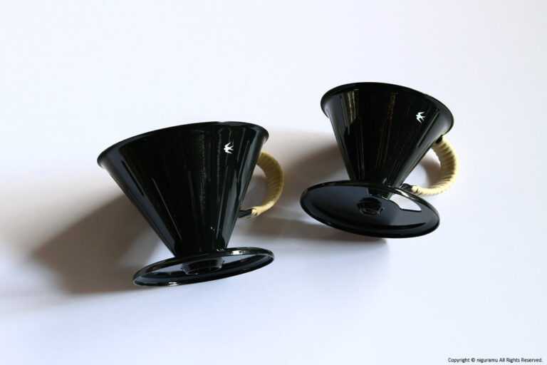 tsubame-RATTAN Coffee dripper / black