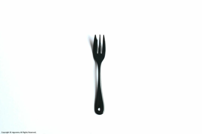 tsubame Cake fork / black