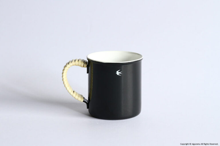 tsubame-RATTAN Mug, medium / black