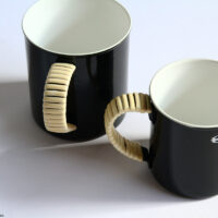 tsubame-RATTAN Mug / black