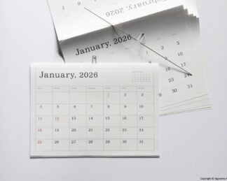 2026 KASAI Kaoru Calendar
