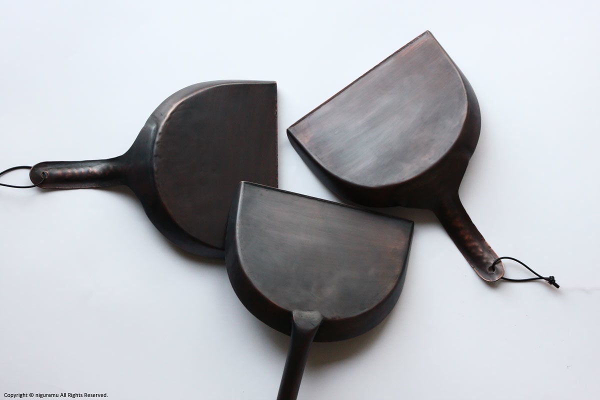 銅のちりとり パイプ柄 - 画像 (15)