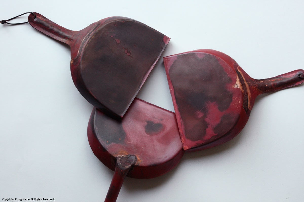 銅のちりとり パイプ柄 - 画像 (13)