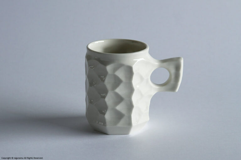 Jincup ceramics, L / white porcelain