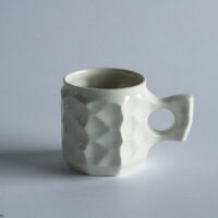 Jincup ceramics, M / white porcelain