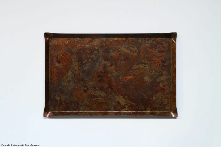 tone, tray_square L / コッパーレッド