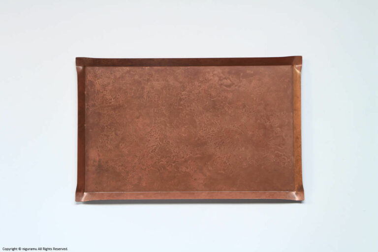 tone, tray_square L / copper pink