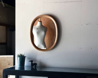 Bentwood wall mirror, Small - Image 10