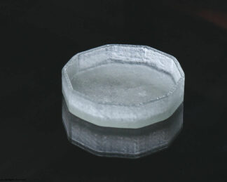 Decagonal Glass Dish