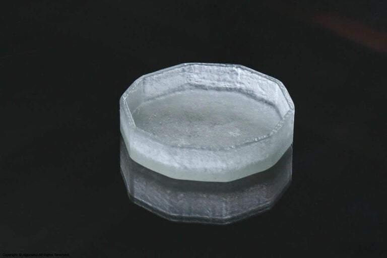 Decagonal Glass Dish