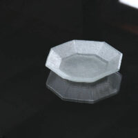 Octagonal Glass Dish, Small