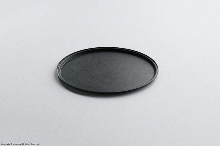 Onami, Plate 240 / urushi black