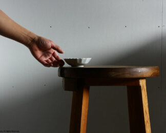 KIKU small bowl 120mm / Crackle glaze