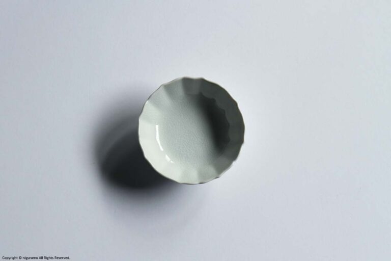 KIKU small bowl 120mm / Crackle glaze